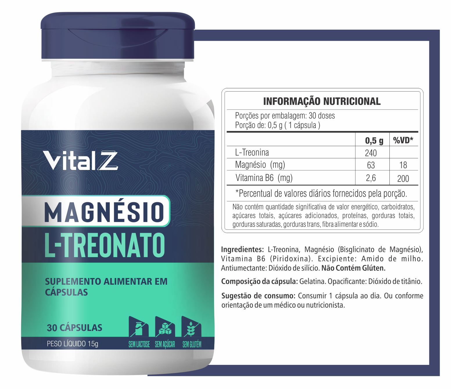 Magnésio L treonato