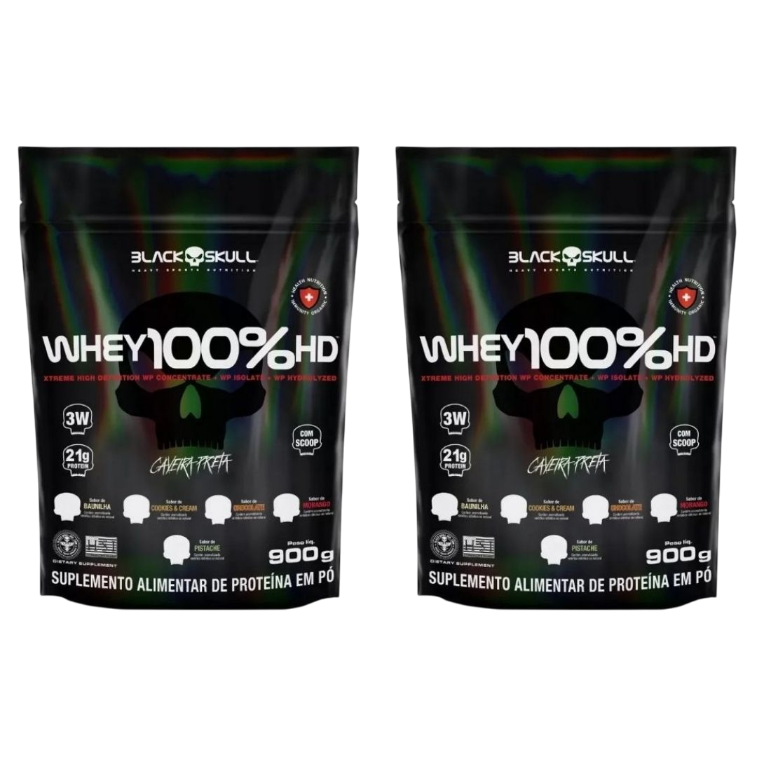 Combo 2 Whey Blackskull