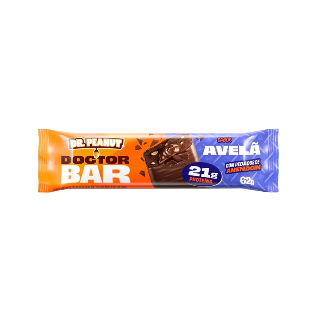 Barra de proteína Dr peanut un - Avelã 21g