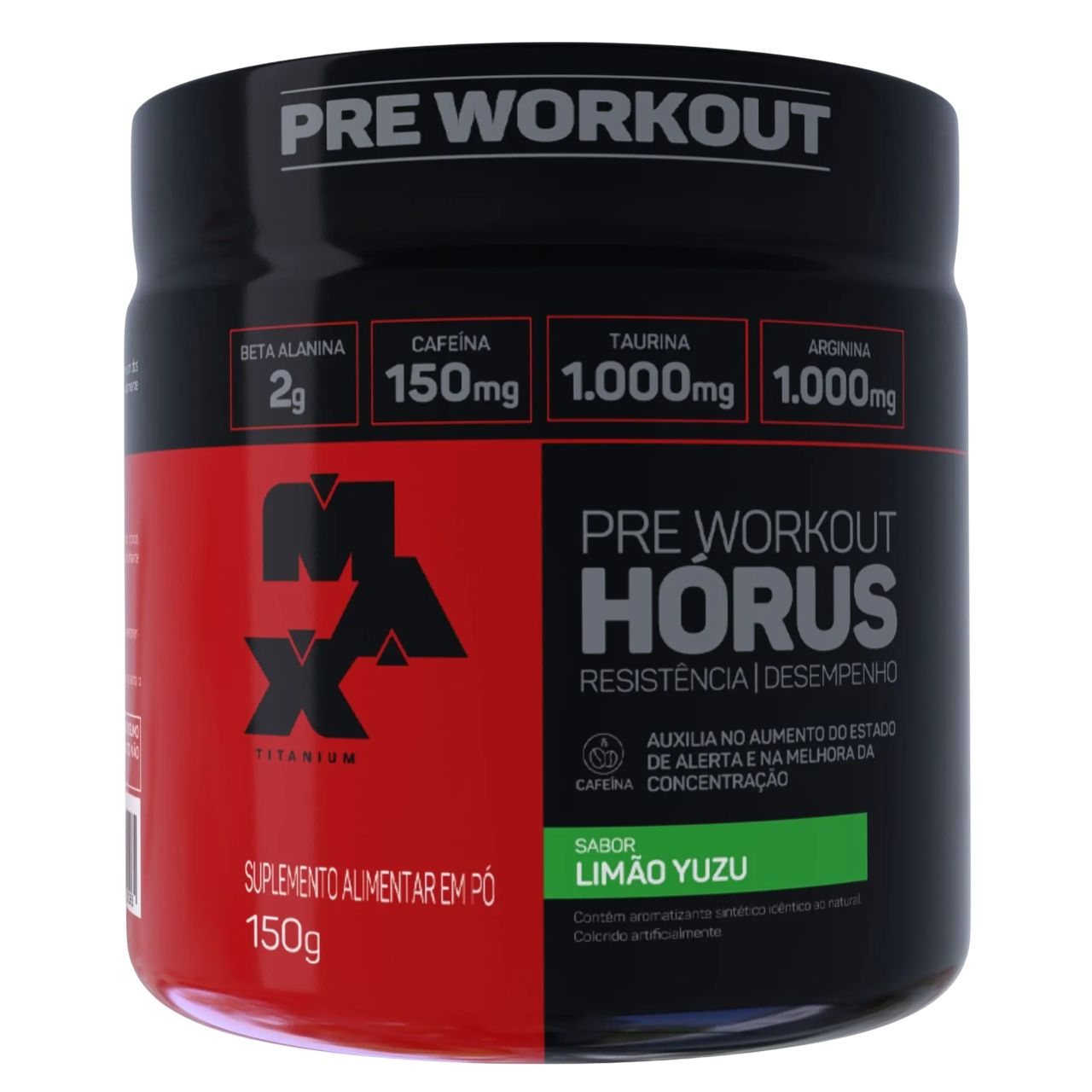 Horus Max titanium Limão yuzu150g